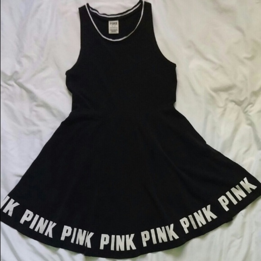 Black PINK Skater Dress